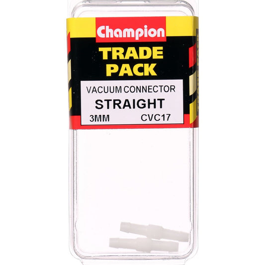 Champion Hose Fitting Straight Connector 3mm - CVC17