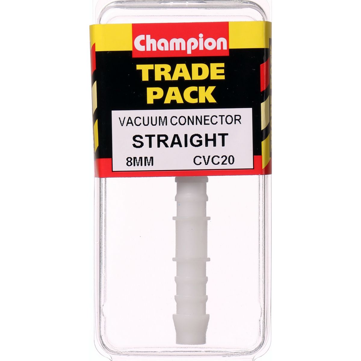 Champion Hose Fitting Straight Connector 8mm - CVC20