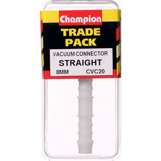 Champion Hose Fitting Straight Connector 8mm - CVC20