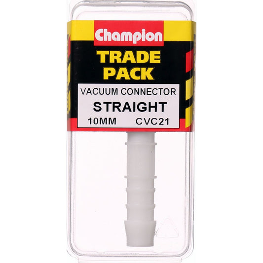 Champion Hose Fitting Straight Connector 10mm - CVC21