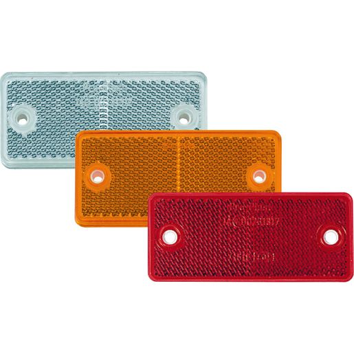 Narva Reflector Rectangle Clear 40 x 90mm 2 Pack - 84030BL