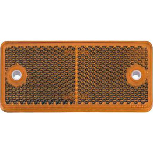 Narva Reflector Rectangle Amber 40 x 90mm 2 Pack - 84031BL