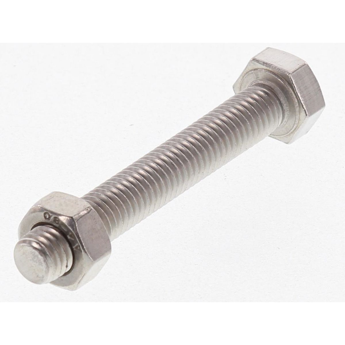 Champion Hex Set Screw & Nut Stainless Steel M5x35mm & M5x0.8mm 316/A4 - CSP40
