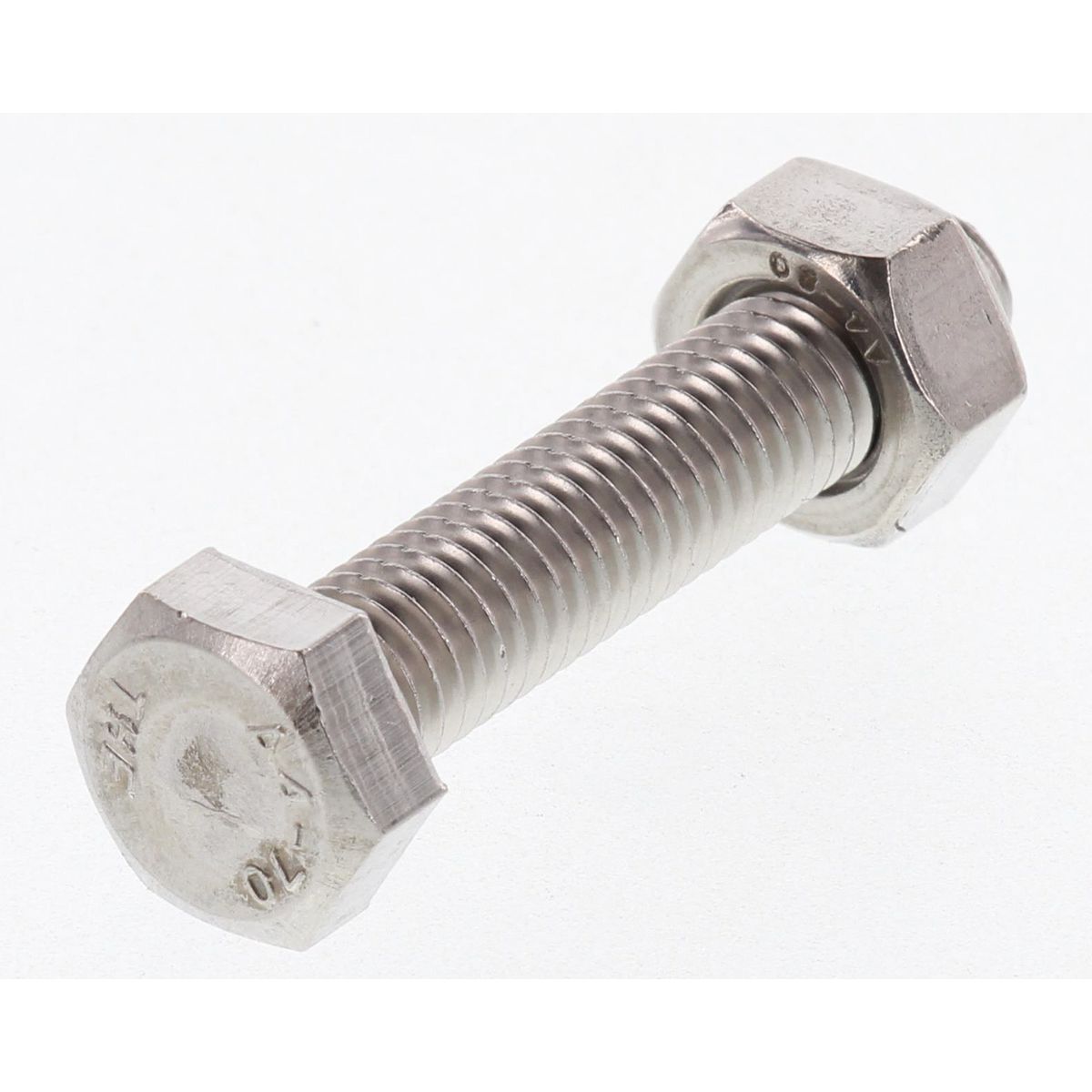 Champion Hex Set Screw & Nut Stainless Steel M8x40mm & M8x1.25mm 316/A4 - CSP46