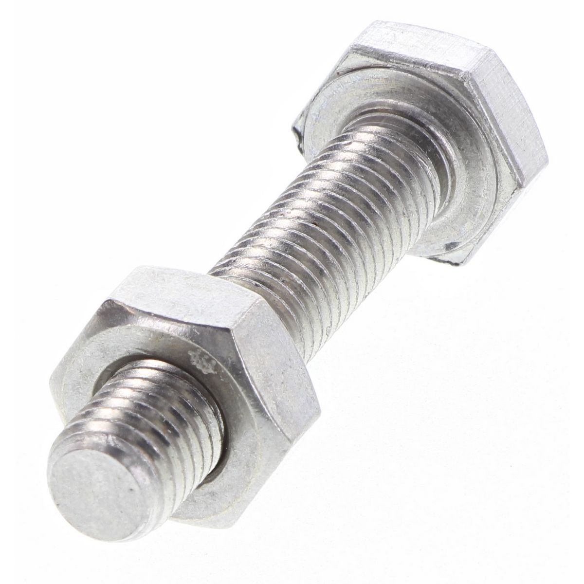 Champion Hex Set Screw & Nut Stainless Steel M10x50mm & M10x1.50mm 316/A4 - CSP50