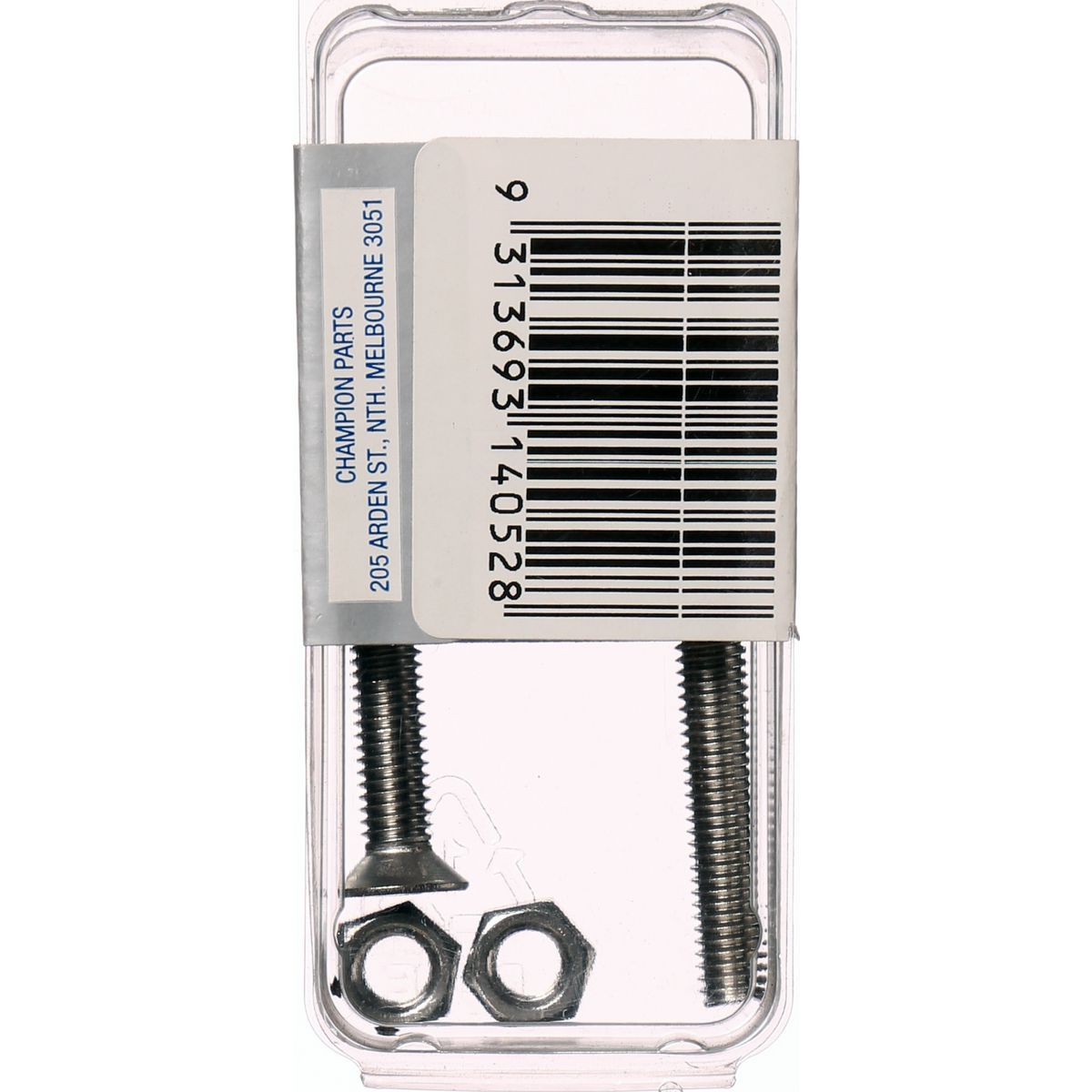 Champion Machine Screw CSK Phillips Stainless Steel M6x50mm & M6x1.00mm 316/A4 - CSP22