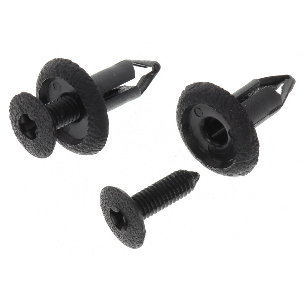 Champion Screw Type Black Len:18mm Hole:6mm Head:15mm - BH439