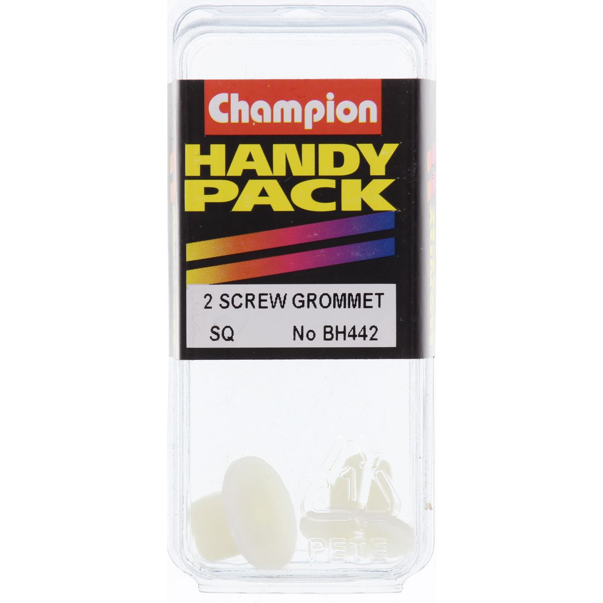 Champion Screw Grommet Len:11mm Screw Size 4.8mm Hole:8 x 8mm Head:17mm - BH442
