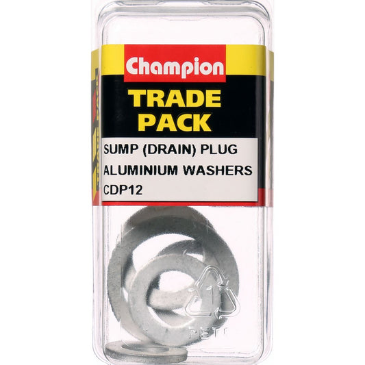 Champion Aluminium Washers To Suit Plug - CDP12