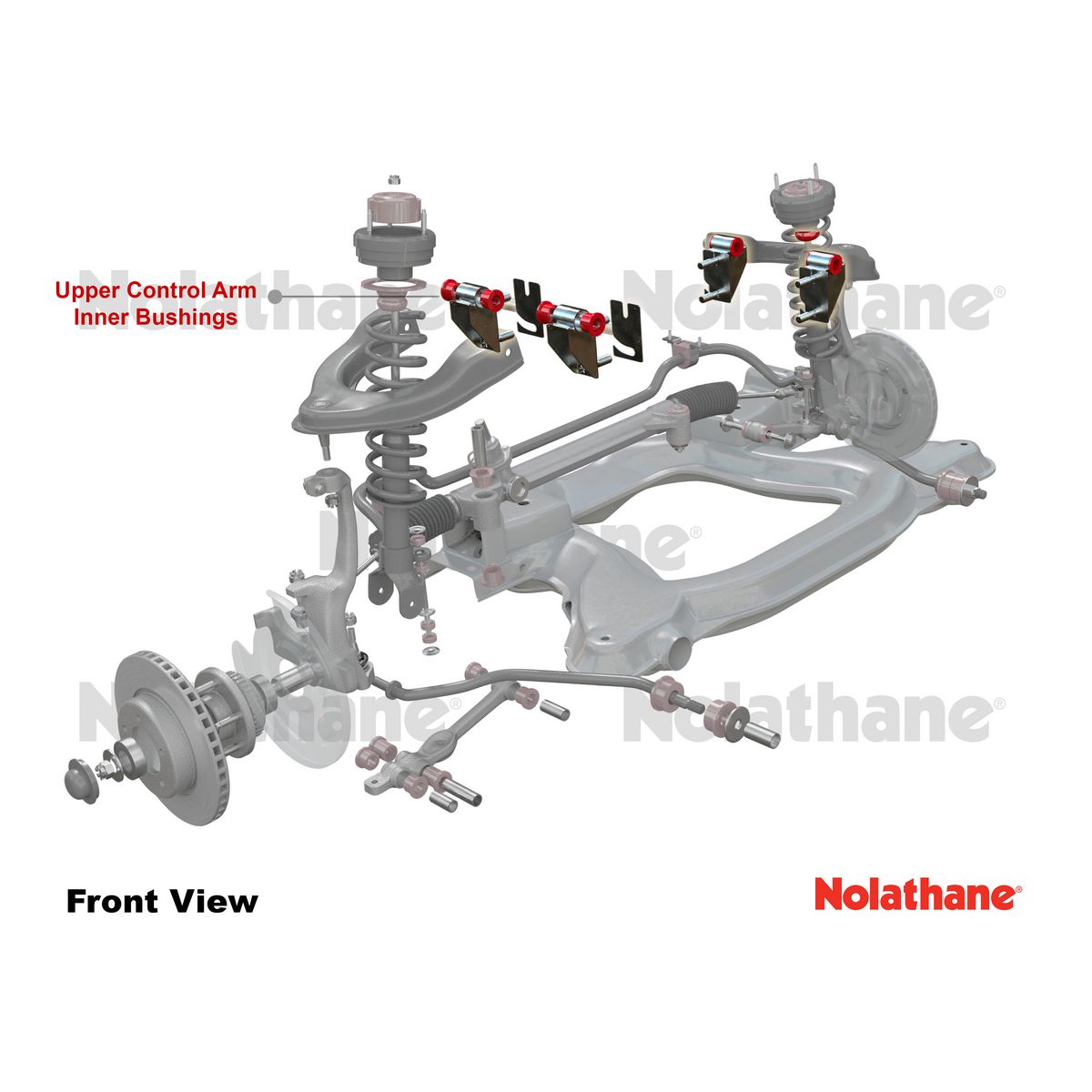 Nolathane Front Upper Control Arm Bushing Kit - 45493