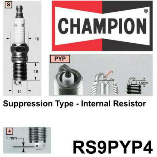 Champion Platinum Spark Plug - OE131