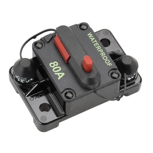 Narva 80A Heavy Duty Manual Reset Circuit Breaker (Type III) Single Blister - 55962BL