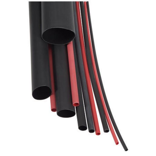 Narva Heat Shrink Dual Wall Black ID: 3mm Length: 1.2m - 56662