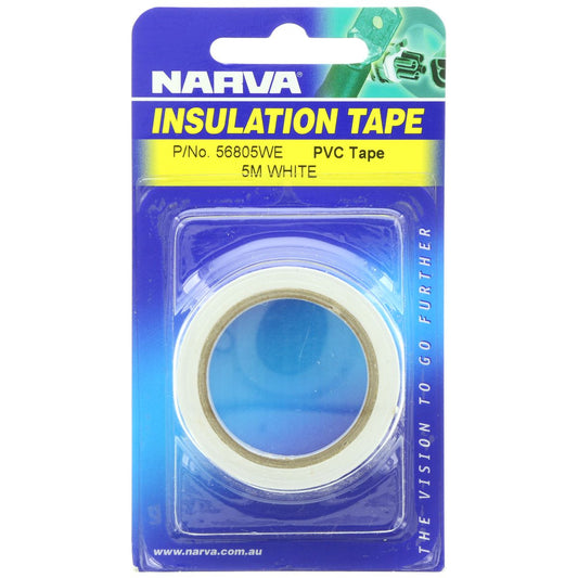 Narva PVC Insulation Tape White - 56805WE