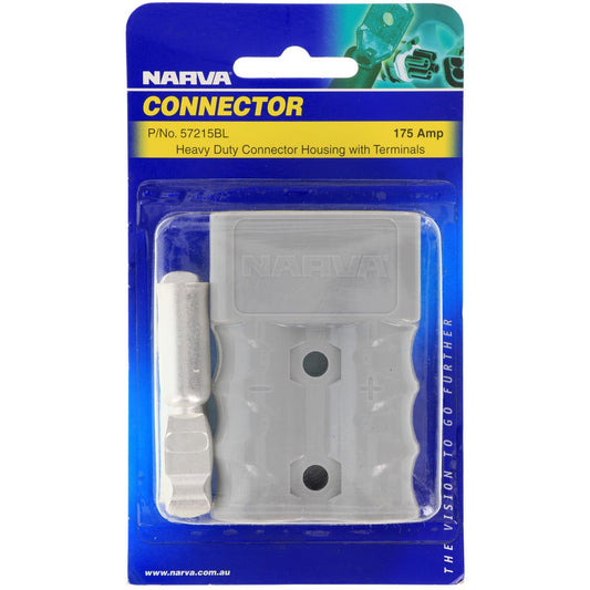 Narva Heavy Duty Plug 2 Pole 175A 1 Pce - 57215BL