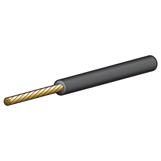 Narva 2.5mm Single Core Automotive Cable Black 100M - 5812-100BK