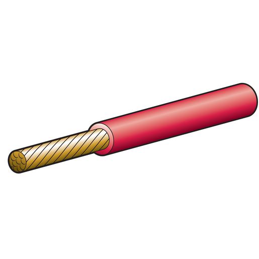 Narva 5mm Single Core Automotive Cable Red 100M - 5815-100RD