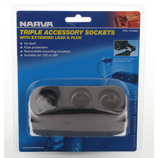 Narva Accessories Socket & Plug - 81048BL