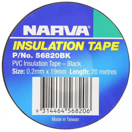 Narva Adhesive PVC Insulation Tape - 56820BK