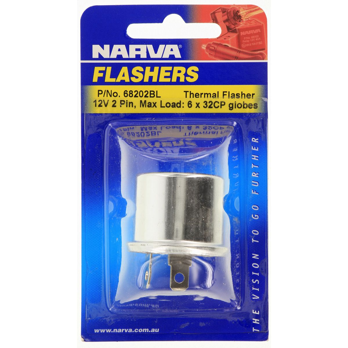 Narva Thermal Flasher Unit 12V 2 Pin - 68202BL