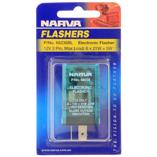 Narva Electronic Flasher 12V 3 Pin - 68236BL