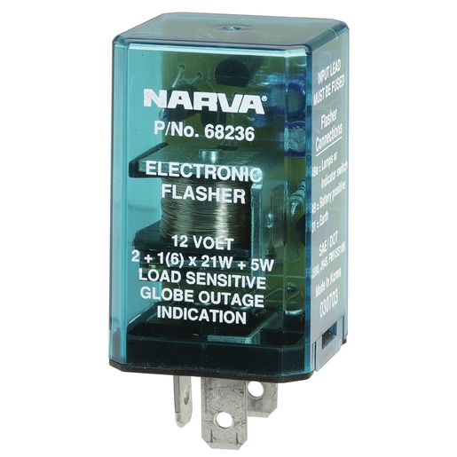 Narva Electronic Flasher 12V 3 Pin - 68236BL