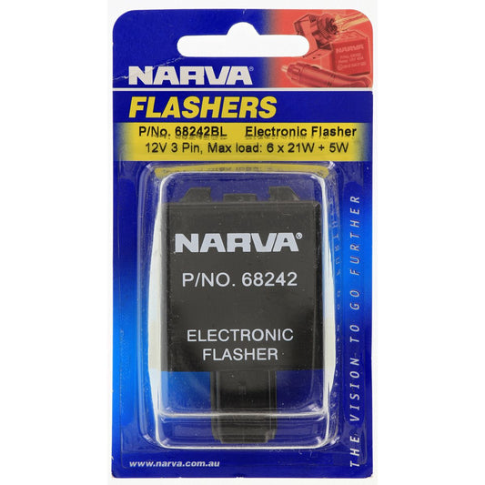 Narva Electronic Flasher 12V 3 Pin - 68242BL