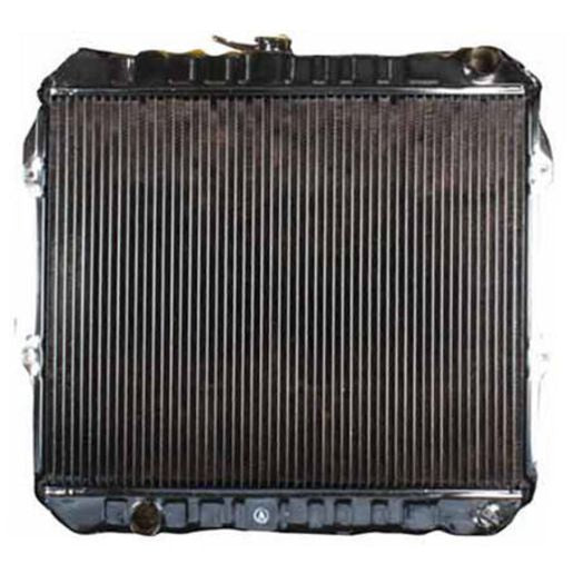 FloKool Radiator Copper Core Brass Tank (Suits Manual) - RAD414