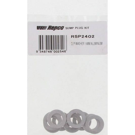 Aluminium Sump / Drain Plug Washer 14mm - (Price per unit) - RSP2402