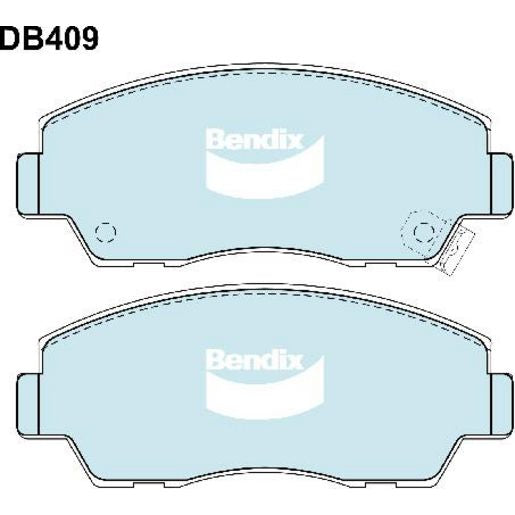 Bendix Heavy Duty Brake Pads Set Front - DB409HD