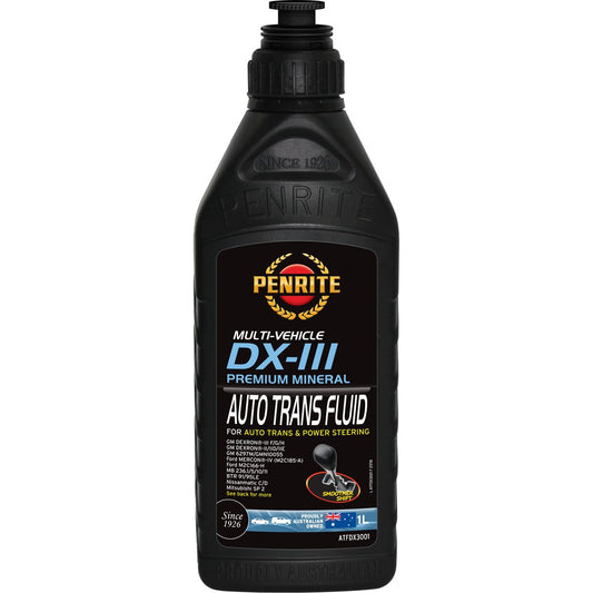 Penrite ATF DXIII Multi Vehicle Automatic Transmission Fluid 1L - ATFDX3001