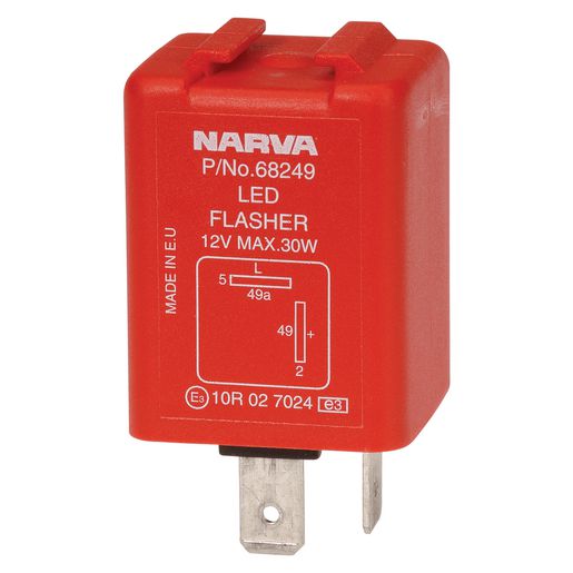 Narva Electronic LED Flasher 12V 2 Pin - 68249BL