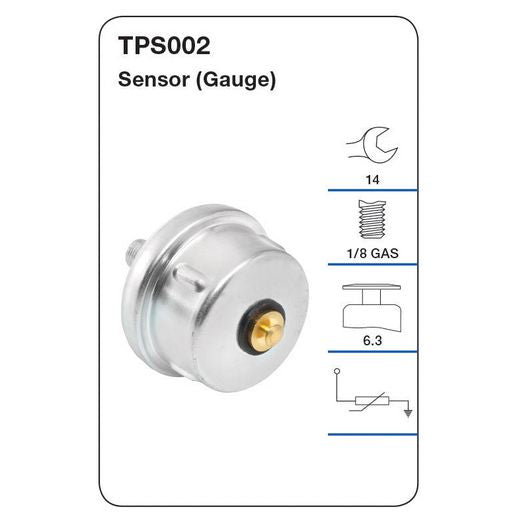 Tridon Oil Pressure Switch - TPS002