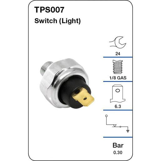 Tridon Oil Pressure Switch - TPS007