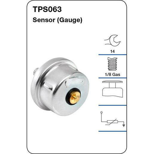 Tridon Oil Pressure Switch - TPS063