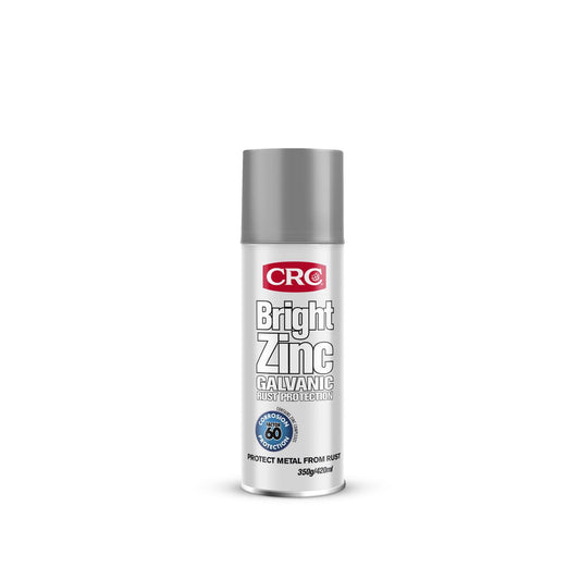 CRC Bright Zinc Galvanic Rust Protection Aerosol 350Gm - 2087