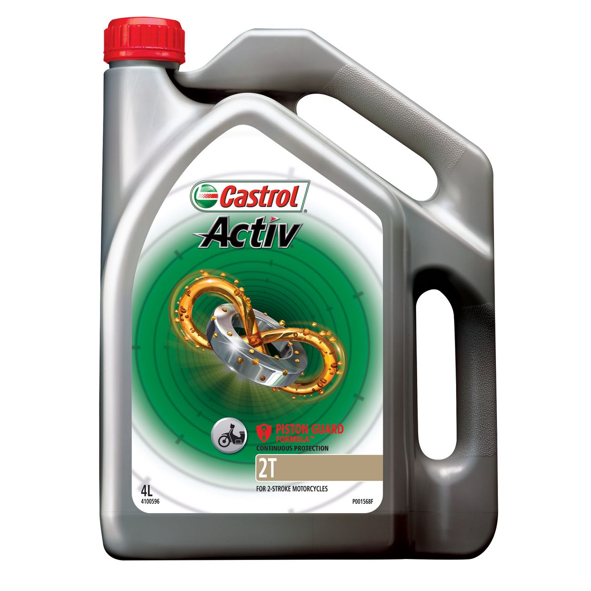 Castrol Activ 2T Motorcycle Engine Oil 4L - 4100596