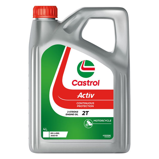Castrol Activ 2T Motorcycle Engine Oil 4L - 4100596