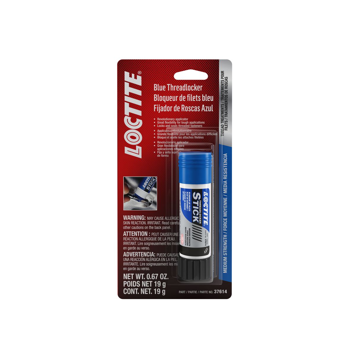 Loctite 248 Threadlocker Stick 19G - 504466