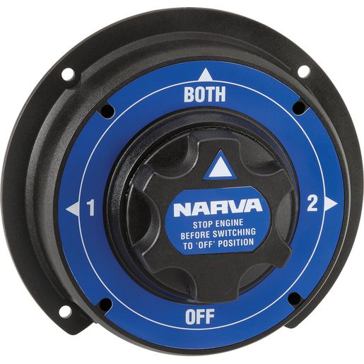 Narva 4 Position Rotary Battery Master / Isolation Switch - 61090