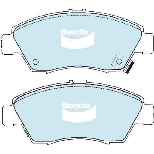 Bendix Ultimate Brake Pads Set Front - DB1286ULT