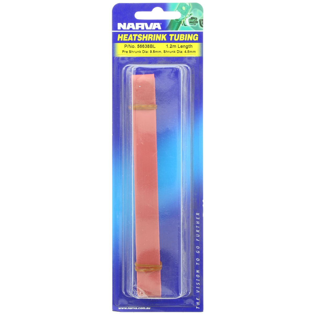 Narva Heat Shrink Standard Red ID: 9.5mm Length: 1.2m - 56638BL