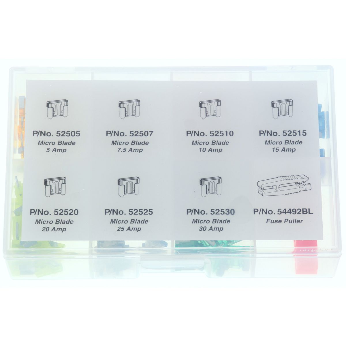 Narva Micro Blade Fuse Assortment 71 Pieces - 52014