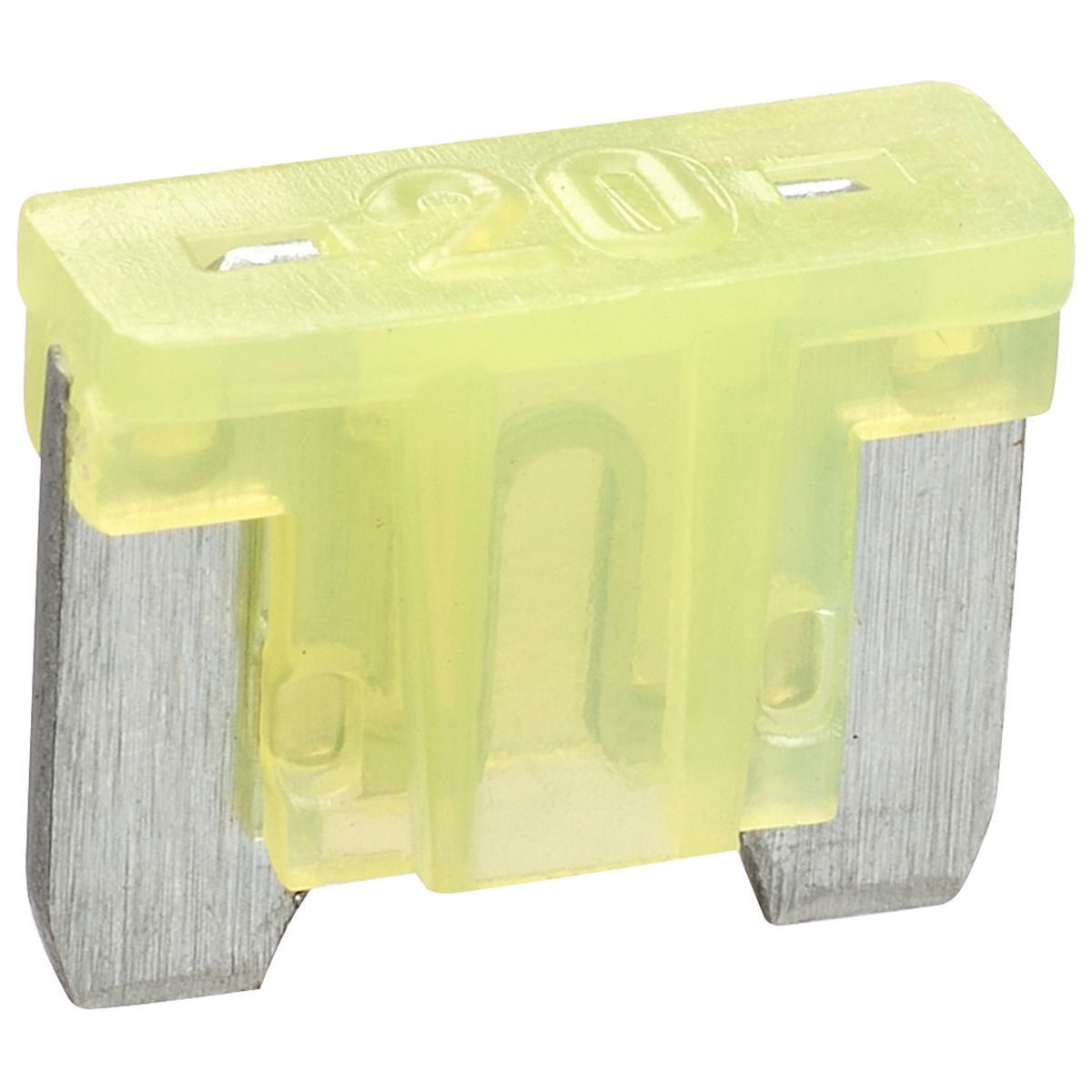 Narva Micro Blade Fuse 20A Yellow 5 Pack - 52520BL