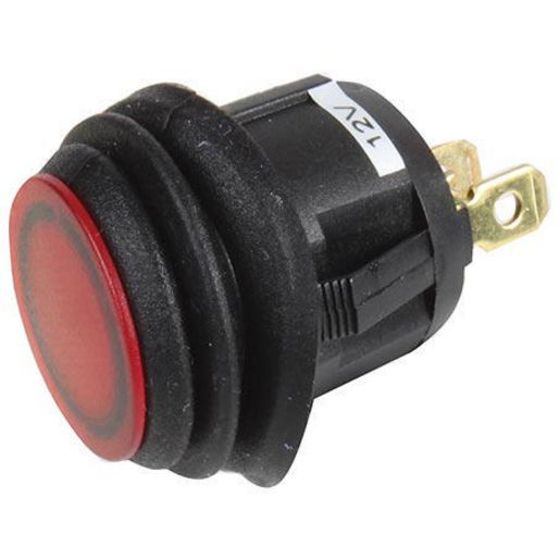 Narva Rocker Switch Off/On SPST Red LED - 62039BL