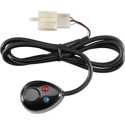 Narva Push/Push Switch Off/On SPST 12V Red/Blue LED - 60095BL