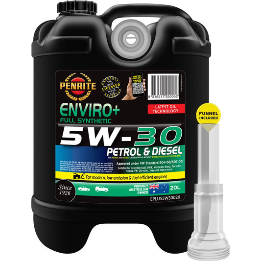 Penrite Enviro+ 5W-30 Engine Oil 20L - EPLUS5W30020