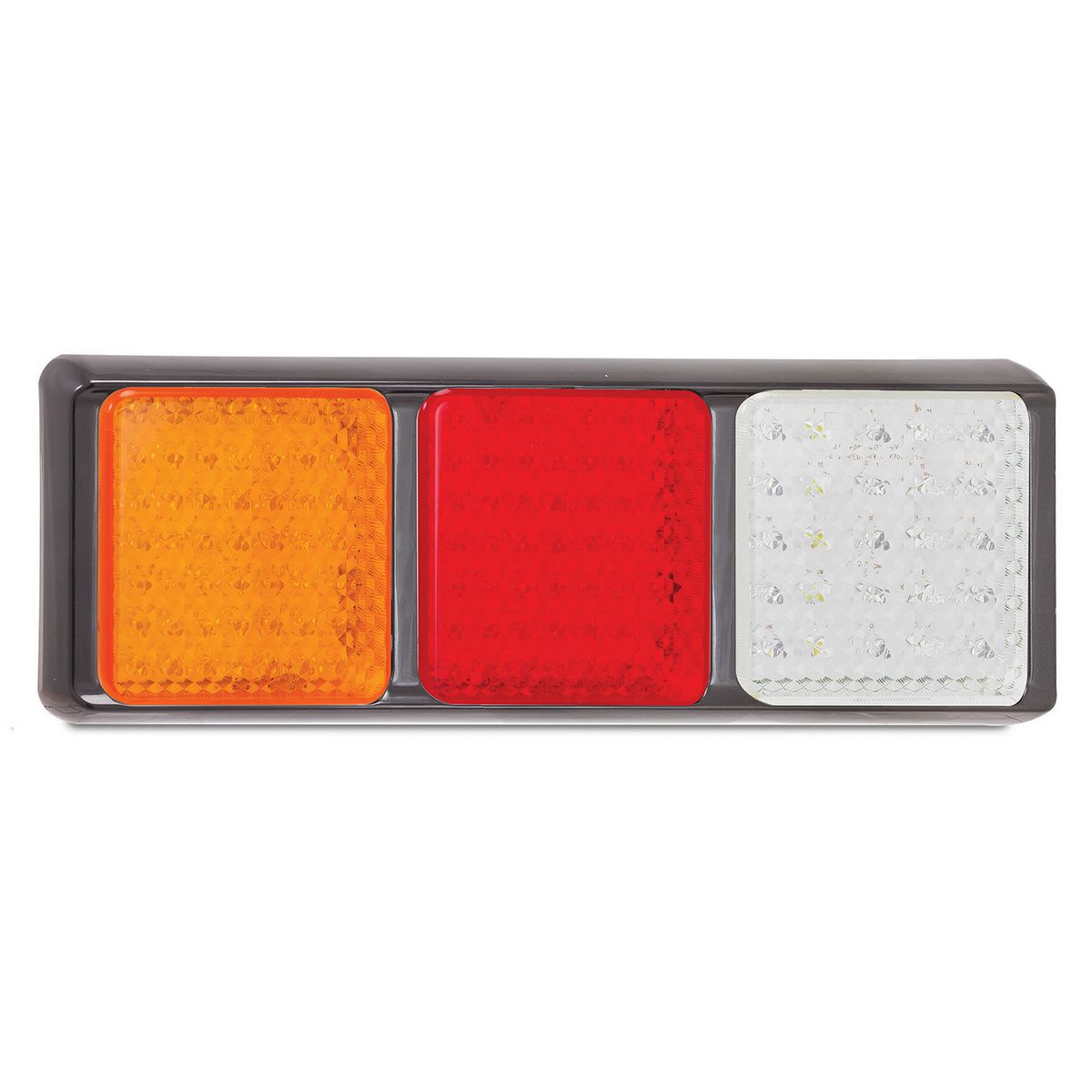 LED Autolamps 12/24V Stop/Tail/Indicator/Reverse Assembly With 123 LEDs - 100BARWM