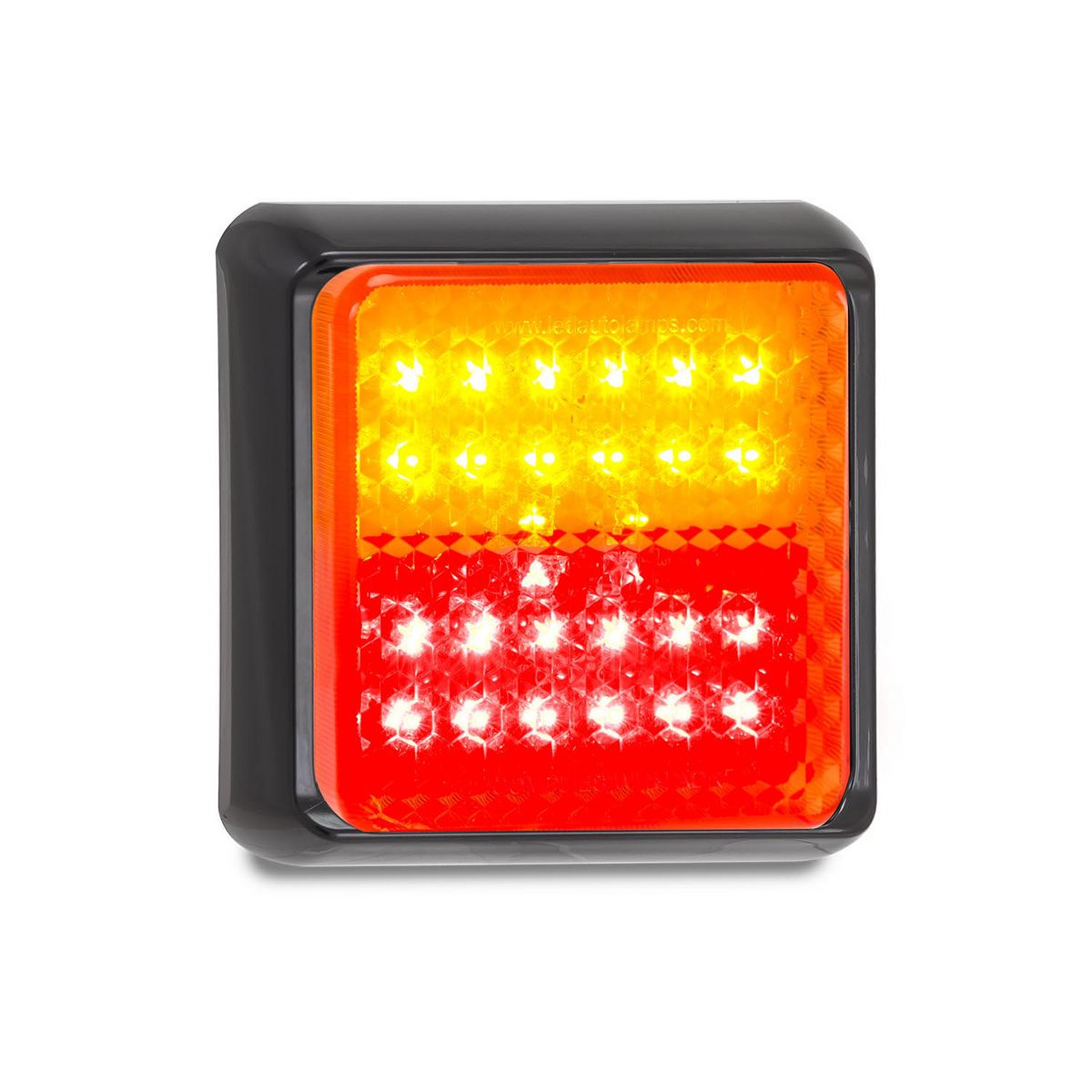 LED Autolamps Stop/Tail Indicator Lamp 100x100mm With Bracket - 100BSTIM