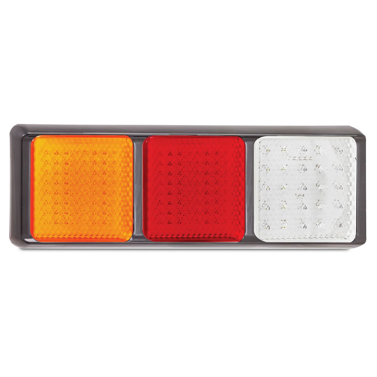 LED Autolamps 12/24V Stop/Tail/Indicator/Reverse Assembly 3 Lamps With 153 LEDs - 125BARWM